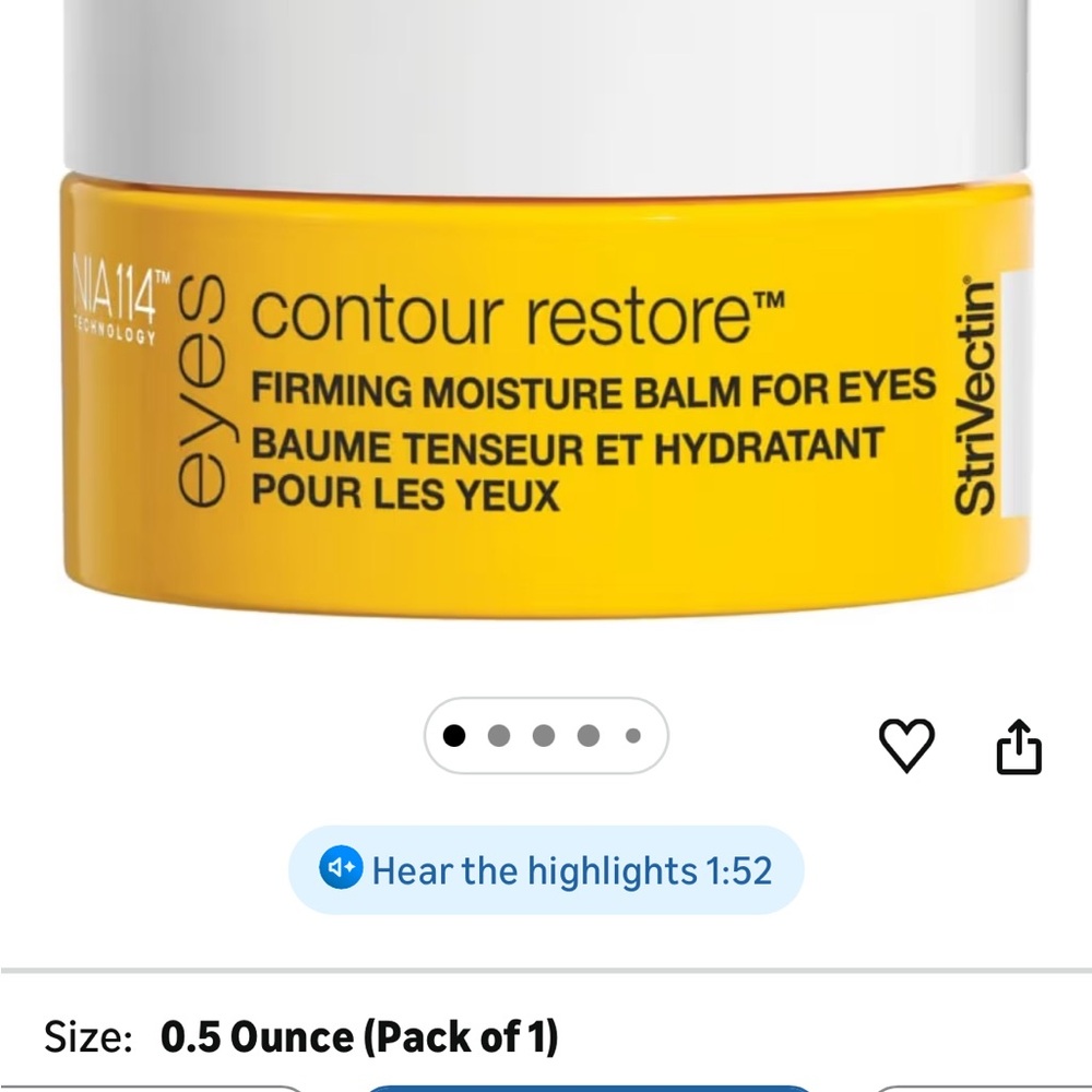 StriVectin Eye Contour Restore in Bright Yellow